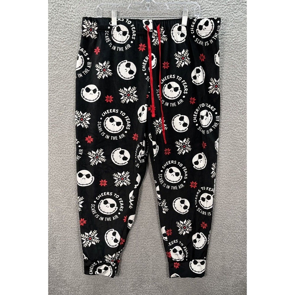 The Nightmare Before Christmas Pajama Pants Womens Extra Large Multicolor Disney